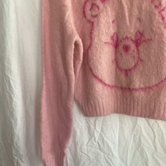 H&M Care Bears MOTIF-FRONT SWEATER Light pink Size Large - Picture 11 of 16